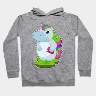 Unicorn Reading Book Hoodie